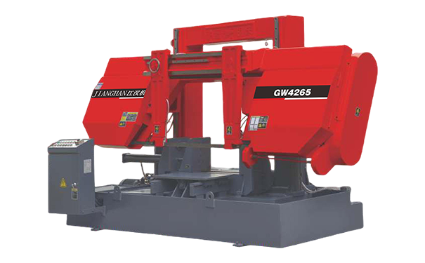 西流河镇GW4265双柱龙门卧式带锯床