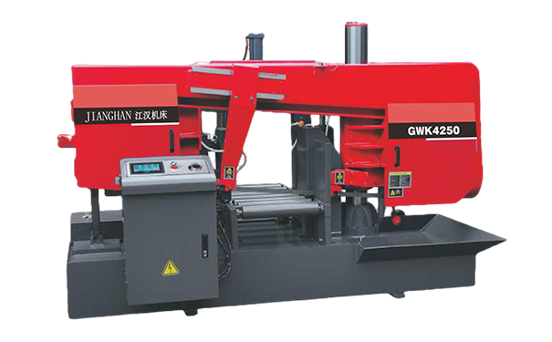 西流河镇GWK4250卧式带锯床（型材专切）