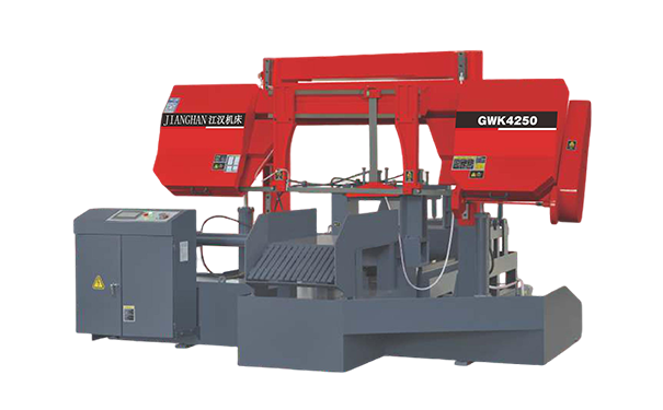 西流河镇GWK4250数控双柱龙门卧式带锯床