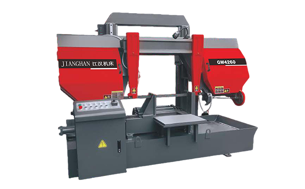 西流河镇GW4260双柱龙门卧式带锯床