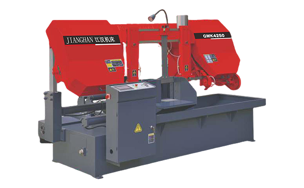 西流河镇GWK4250数控双柱卧式带锯床