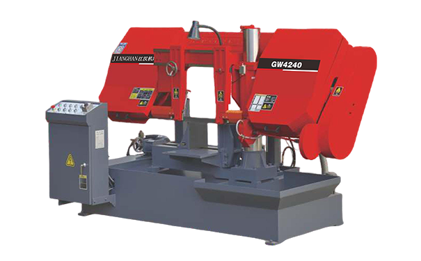 西流河镇GW4240双柱卧式带锯床